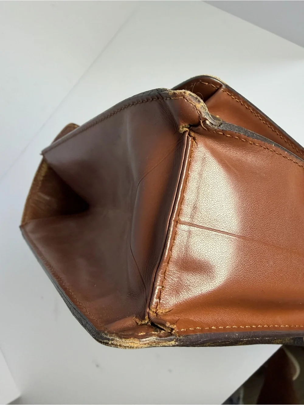 Vintage Louis Vuitton Monceau 28 Monogram Canvas Handbag